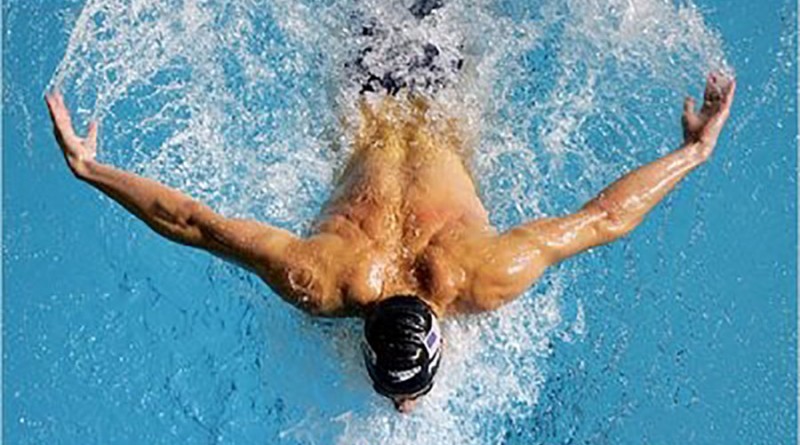 natacion y el dolor de esplda